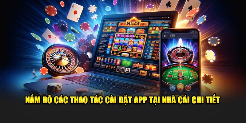 Nắm rõ các thao tác cài đặt ứng dụng tại nhà cái chi tiết